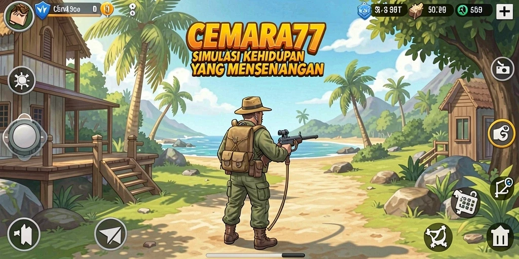 Tampilan gameplay CEMARA77 yang interaktif dan menarik.