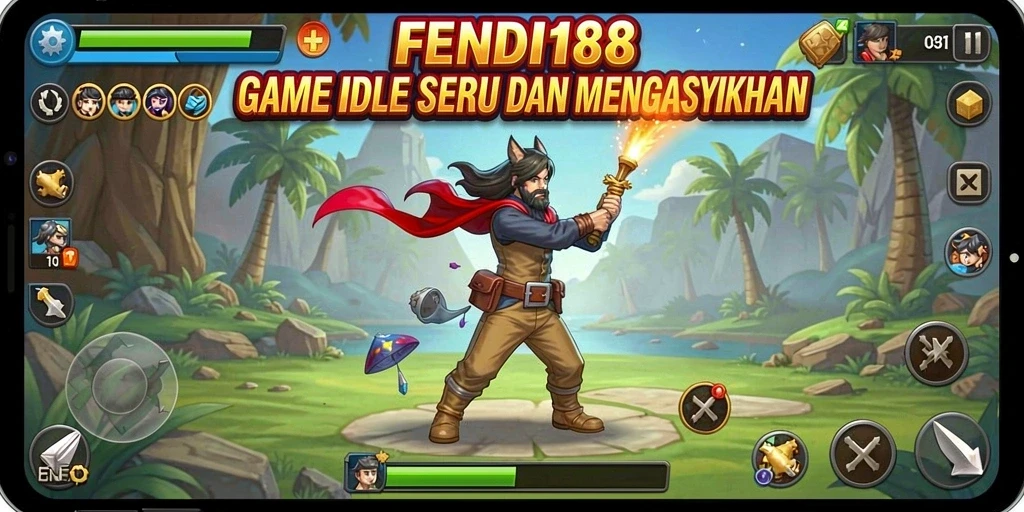 Gameplay menarik FENDI188 dengan mekanik Idle yang seru.
