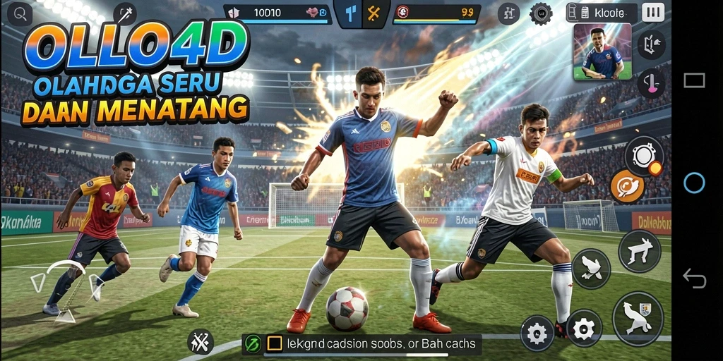 Tampilan gameplay OLLO4D yang seru dan dinamis.