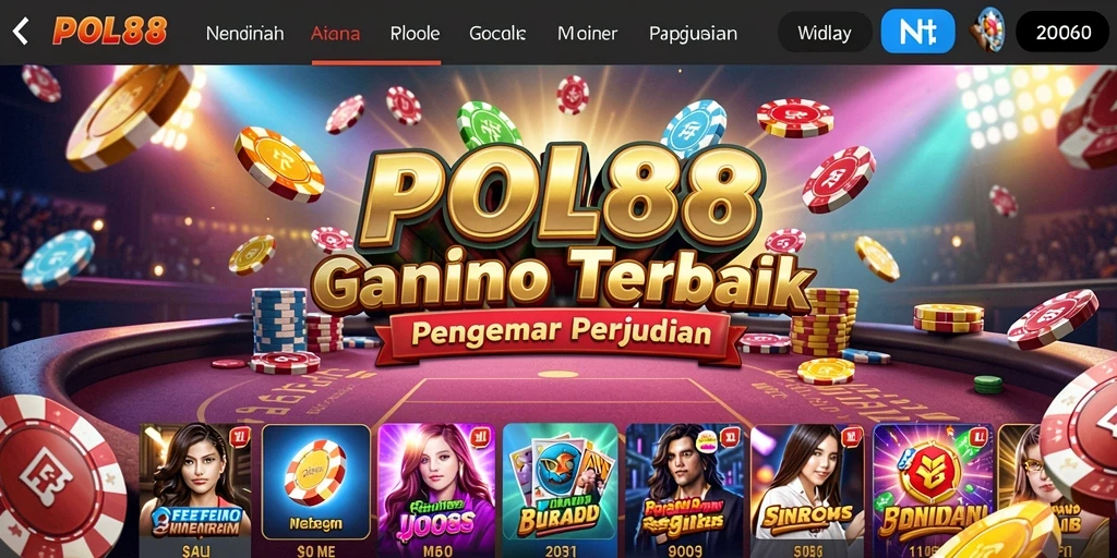 Tangkapan layar gameplay POL88 yang menampilkan suasana Kasino yang mendebarkan.