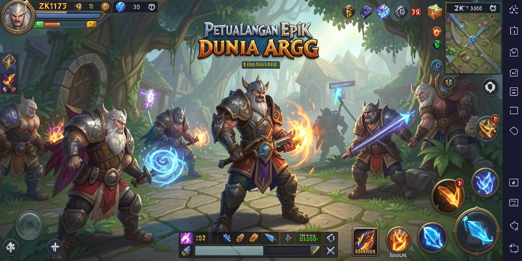 Tangkapan layar gameplay ZK1177 menunjukkan aksi dan petualangan yang mendebarkan.